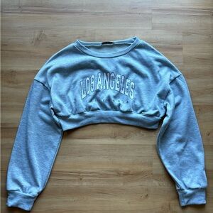 LA Crop Sweater